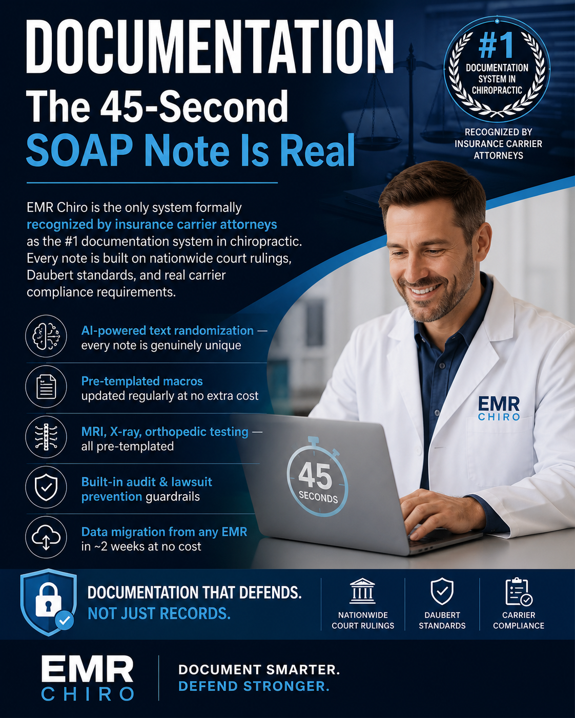 EMR Chiro Documentation System